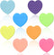 Heart Sticky Notes Cute 240 Sheets Heart Shape Sticky Memo Pads Self-Stick Note Pads Colorful Removal Easy to Post for Home Office School Business...