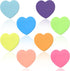 Heart Sticky Notes Cute 240 Sheets Heart Shape Sticky Memo Pads Self-Stick Note Pads Colorful Removal Easy to Post for Home Office School Business...