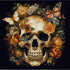 Generic Flower Butterfly Skull 11ct Counted Cross Stitch Kits Color Printed Stamped Cross-Stitch Supplies Needlework Printed Embroidery Kits DIY K...