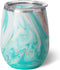 Swig Life 14oz Stemless Wine Cup, Insulated Wine Tumbler with Lid, Stainless Steel Travel Tumbler (Wanderlust)...