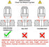 White Knight 1904ST-4 Stainless Steel Capped Acorn Lug Nut - 4 Piece...