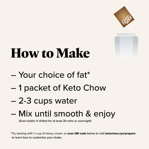 Keto Chow Chocolate Peanut Butter | Keto Meal Replacement Shake Powder | Nutritionally Complete | Low Carb | Delicious Easy Meal Substitute | Prot...