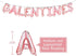 Valentine's Day Balloon Decorations & Banners, Galentine's Day Supplies...