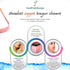 HealthAndYoga™ qSwipe Copper Tongue Cleaner Scraper - Hygienic, Non-Synthetic Grip – Tongue Brush Cleaner (Copper - 2-Pack)...