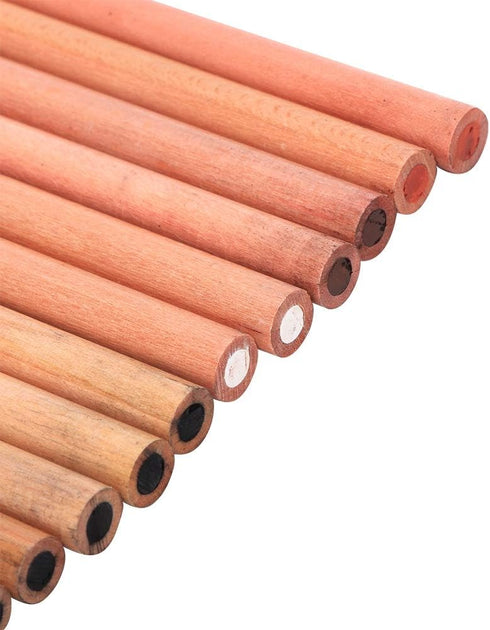 12PCS 4 Colors Sketching Pencils Wooden Charcoal Drawing Pencil Art Supplies with Gift Box for Art Students, Beginners, Professional Painter, Whit...