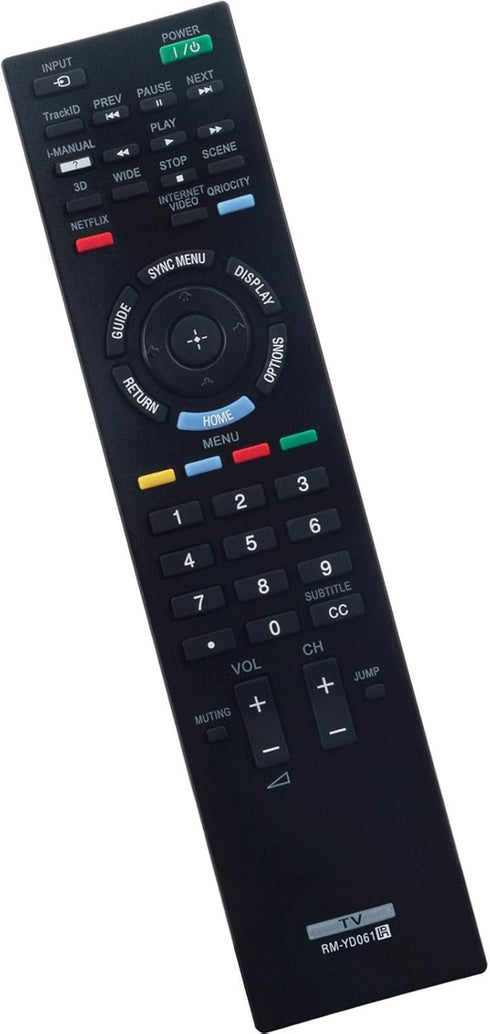 RM-YD061 Replacement Remote Control fit for Sony TV KDL-32EX720 KDL-32EX729 KDL-40EX720 KDL-40EX400 KD-46HX729 KDL-46HX729 KDL-46EX720 KD-55HX729 ...