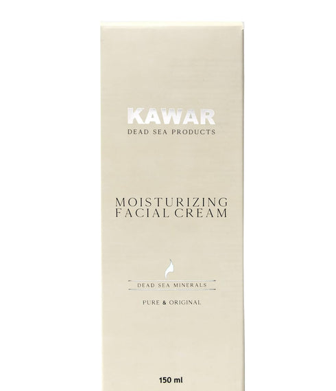Dead Sea Face Moisturizer with Niacinamide & Ceramides, Hydrates & Soothes with Shea Butter & Argan Oil, Vegan Moisturizer for Men & Women, 5.1 fl...