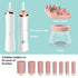 Senbowe Upgraded Makeup Brush Cleaner and Dryer Machine, Electric Cosmetic Automatic Brush Spinner with 8 Size Rubber Collars, Wash and Dry in Sec...
