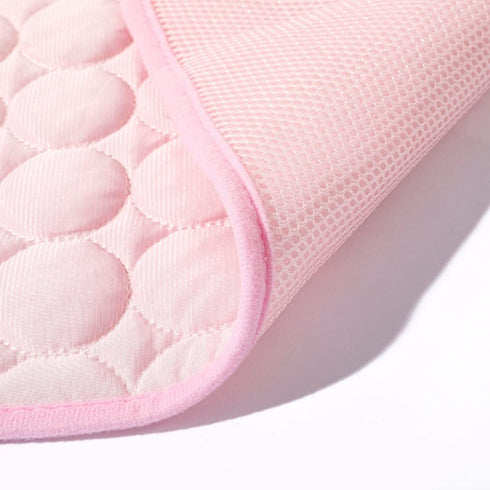 Dog Self Cooling Mat Pet Washable Summer Pads Blanket Hot Weather Sleeping Kennel Mat,Ice Silk Sleep Mat Pad Non-Toxic Breathable Sleep Bed for La...