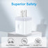 USB Charger Block,5V 1A Wall Charger,2 Pack USB Power Brick Charging Box Cube Compatible with iPhone 15/14/13/12/11/XR/XS/8 Plus/SE,Samsung Galaxy...
