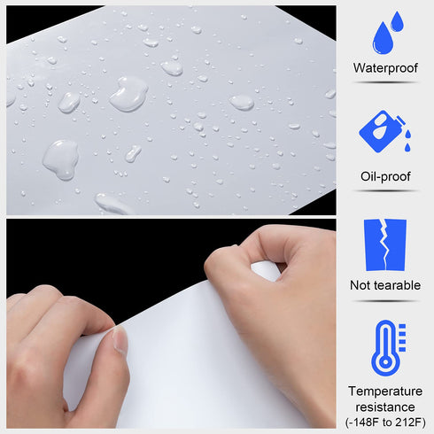 20Pcs Vinyl Siding Repair Kit, Self-Adhesive Waterproof Glossy PVC Vinyl Tape for Cover Any Cracks, Holes, or Blemishes Tools...