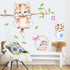 Kiddale Cute Cat Wall Decals,Removable Cat Tree Branches Butterfly Wall Stickers for Kids Rooms Nursery Playroom Home Decoration...