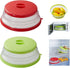 Microwave Lid,Foldable Microwave oven Cover for Food, Safe and Free of BPA Plastic and Silicone, Multi-purpose Kitchen Tool splash cover. Can be w...