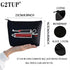 G2TUP Novelty Travel Toothbrush Holder Brush Me Canvas Travel Dopp Kit Toothpaste Organizer Toiletries Bag (Brush Me Black Bag)...