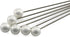 HJ Garden 100PCS Corsages Pins Pearl Ball Head Straight Pins Flower Pins Weddings Bouquet Floral Pins 6x65mm...