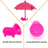 Phone Umbrella Suction Cup Stand – Umbrella for Phone with Universal Adjustable Piggy Phone Holder, Phone Umbrella for Sun, Outdoor Phone Sun Bloc...