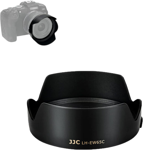 Reversible Tulip Flower Lens Hood Shade Fit for Canon RF 16mm f/2.8 STM Lens Replaces Canon EW-65C on Canon EOS R6 R5 R3 RP R Camera, Allow to Att...