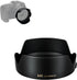 Reversible Tulip Flower Lens Hood Shade Fit for Canon RF 16mm f/2.8 STM Lens Replaces Canon EW-65C on Canon EOS R6 R5 R3 RP R Camera, Allow to Att...
