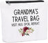 Grandma Gifts Grandma Gifts, Mothers Day Gifts for Grandma Makeup Bag Cosmetic Bag Toiletry Bag Travel Organizer, Grandmother Gifts from Granddaug...
