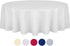 Tektrum Heavy Duty 70 inch Round Elegant Waffle Weave Check Jacquard Tablecloth Table Cover - Waterproof/Stain Resistant/Spill Proof - Great for D...