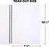 Mead Spiral Notebooks, 1 Subject, Wide Ruled Paper, 70 Sheets, 10-1/2 x 7-1/2 inches, Green, 4 Pack (38300)...