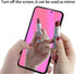 2 Pack Outer Anti-Blue Privacy Tempered Glass For Samsung Galaxy Z Flip 5 2023 Mirror Anti-Spy Screen Protector Anti-Peeping Full Covered Film Ele...