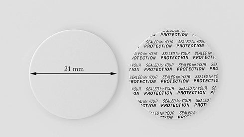 Sunscreen Flask Seals for Cruise Booze Hidden Liquor Bottles Sneak Alcohol | 100 PACK | 21mm | Fits Nearly All Secret Flasks...