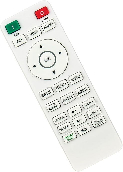 RCX014 Replacement Remote Control Applicable for BenQ Projector MX611 MW612 MU641 MS610 MX612 MX604 MW550 MS610 MW707 MX707 MS550 MX550 TH550 MH55...