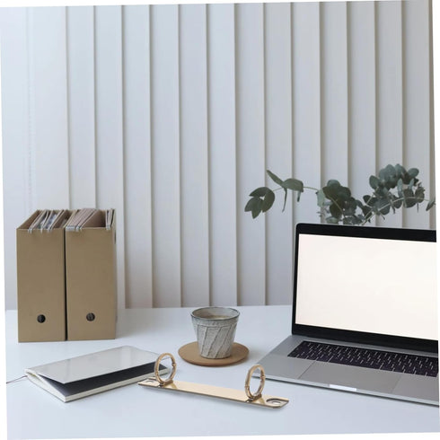 2 Binder Clips Round Ring Binders Photo Album Binder Notebook Binder Ring Clip Planner Folder Binder DIY Notebook Accessories Binding Spine Combs ...