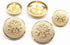 14pcs Gold Blazer Buttons for Men's Suits Blazers Sport Coats 23mm 18mm Metal Shank Suit Buttons Set for Sewing Coats Suits Blazers (MB20082)...