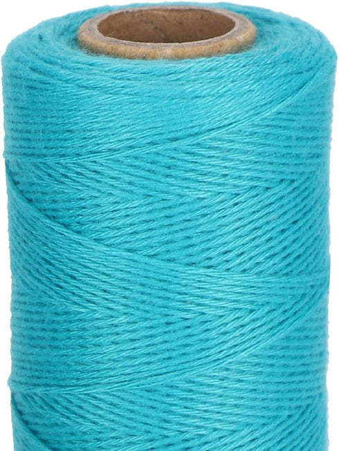 2 Rolls 8/4 Cotton Warp Yarn, Polyester Seines Warping Thread Wool Thread Loom Warp Tapestry Thread for Weaving Carpet Rug Blankets...