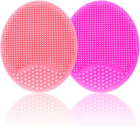 Baby Bath Brush, Baby Bath Scrubber, Cradle Cap Brush, Baby Bath Sponge Brush, Silicone Scrubbers Exfoliator Brush | Baby Care Essential for Dry S...