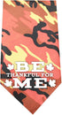 Mirage Pet Products Be Thankful for Me Screen Print Bandana, Large, Bright Pink...