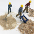 Miniature Rock Landscape Rocks Terrain Model Kit Model Train Sand Miniature Scenery Kit Model Sand Minature Sand Miniature Landscape, Pack of 3...