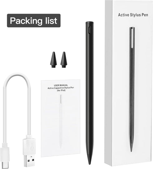Stylus Touch Screen Pen Compatible for iPad with Palm Rejection, Compatible with iPad Pro 11&12.9 Inch,iPad Air (3rd/4th/5th),iPad Mini(5/6th),iPa...