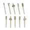 Router Bit 1/8 Inch Shank Wood Carving Router Bit Set, Rotary Tools Bits for Wood Carving, DIY Handcraft, Woodworking Carpentry Work-10 PCS...