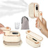 Mini Steamer Travel Iron for Clothes: Compact Handheld Portable Steamers Small Travel Size Clothing Steamer Hand held mini Steam Iron Plancha a de...