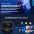PROCESOR Earbud Headphones - Bluetooth 5.3 + EDR - 3D Sound - Long 5-Hour Battery Life - Noise Reduction - IPX-7 Waterproofing - Low 60ms Latency ...