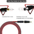 12V-24V DC Car Charger Auto Power Supply Cable - DC 5.5mm x 2.1mm 4FT to Car Cigarette Lighter Male Plug Car Cigarette Lighter Cable......