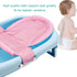 Baby Bath Support Seat Net for Newborn Infant Non-slip Shower Mesh for Bathtub Adjustable Comfortable Bath Seat Bath Sling Tub Support Baby Soft B...