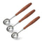 Mceal Stainless Wax Seal Spoon with Wooden Handel 3 pcs...