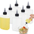 6 Pack Mini Squeeze Bottles for Liquids for Camping Kitchen, Camping Cooking, 4oz Mini Oil Bottles, Small Liquid Containers Leak Proof, Travel Oil...