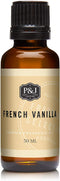 P&J Trading Fragrance Oil | French Vanilla Oil 30ml - Candle Scents for Candle Making, Freshie Scents, Soap Making Supplies, Diffuser Oil Scents...
