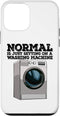 iPhone 12 mini Mormal Is Sitting On Laundry Funny Women Washing Machine Case...