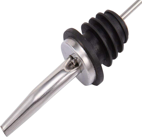 Axe Sickle 2 Pcs Oil Spout Liquor Pourers Bottle Spout Speed Pourer Olive Oil and Vinegar Stopper Spout for About 3/4" Bottle Mouth, with Dust Cap...