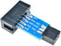 2pcs 10 Pin Convert to Standard 6 Pin Adapter Board F ATMEL AVRISP USBASP STK500 CF...
