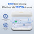 Universal UV Sanitizer, Portable Sterilizer for Electric Toothbrush Heads & Water Flosser Tips, fits 2 Picks of Any Size, Travel Toothbrush saniti...
