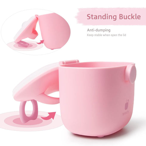 Termichy Baby Formula Dispenser, Portable Milk Powder Dispenser Container with Carry Handle and Scoop for Travel Outdoor Activities with Baby Infa...