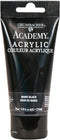 GRUMBACHER Academy Acrylic Paint Color: Mars Black, Size: 254 oz (C134P)...