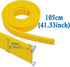 Squeegee Replacement Rubber Strip,Window Cleaning Squeegee Replacement Rubber,105cm/41inch,Yellow,1 Pcs...